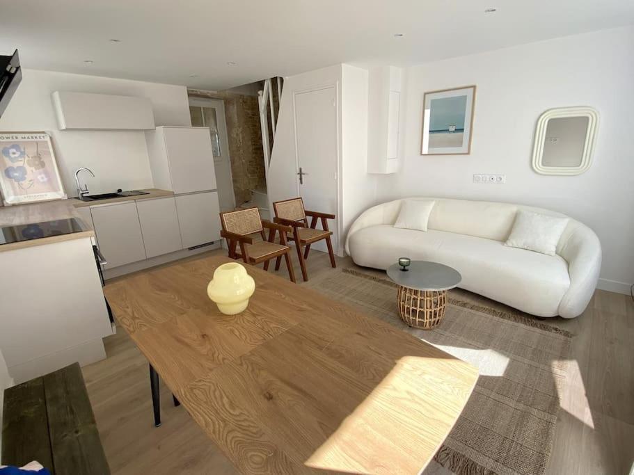 Maison Bord De Mer Langrune-sur-Mer ภายนอก รูปภาพ
